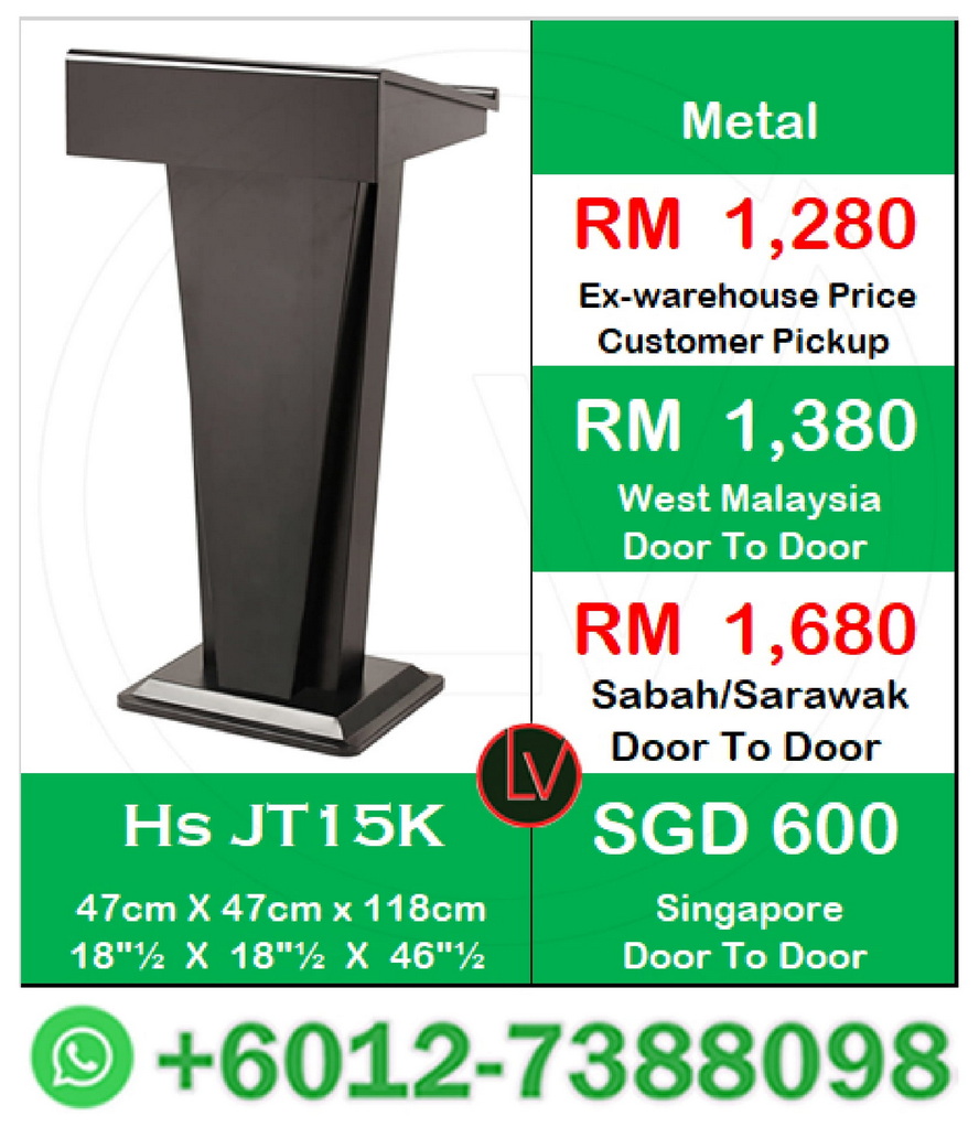 rostrum for politicians  