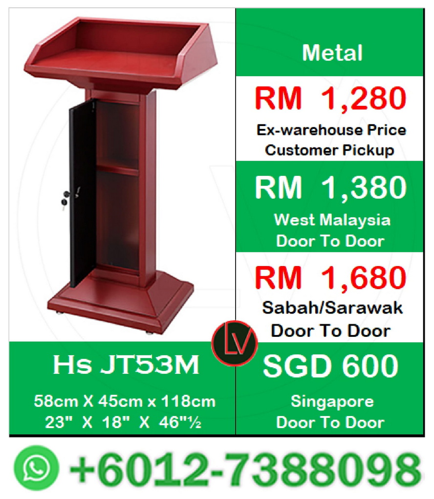 podium for lecturers  